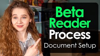 My Beta Reader Process - Document Setup | Beta Reading Part 3 | Sydney Faith Author