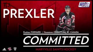 TJ Prexler Official Commitment Video - Maryville University