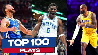 The Top 100 Plays of the 2024 NBA Season 🔥