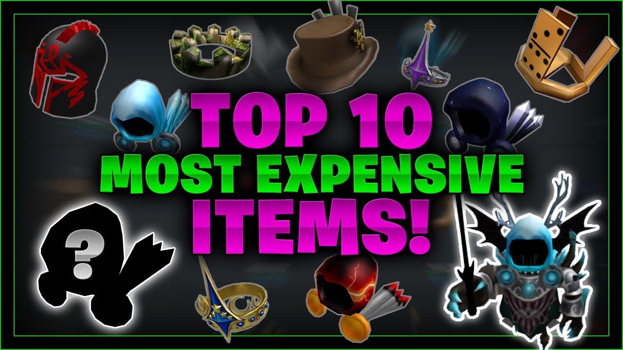 Top 10 MOST EXPENSIVE ROBLOX Items (& WHY!) - Linkmon99 ROBLOX - YouTube