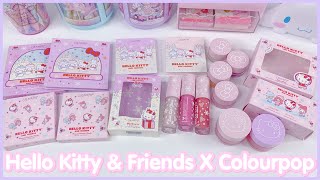 Unboxing Hello Kitty \u0026 Friends Makeup From Colourpop