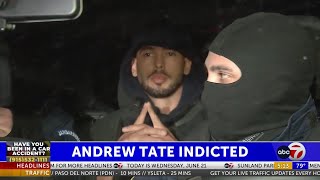 Andrew Tate indicted on human trafficking and rape charges in Romania