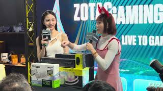 241221 #邦妮Bonnie GAMFORCE ZOTAC 主持 抽獎 @bonnie5867