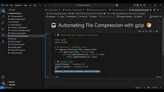 How to Compress a File Using Python | Gzip File Compression Tutorial