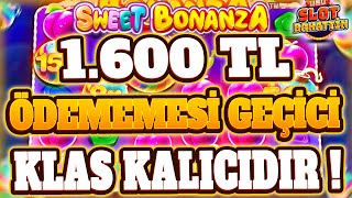 SWEET BONANZA KÜÇÜK KASA 🍭 1.600 TL KÜÇÜK KASA İLE NASIL OYNANIR ? | SLOT OYUNLARI KÜÇÜK KASA