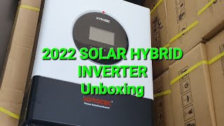 UNBOXING ម៉ាស៊ីនសូឡា Hybrid Inverter 8KW n 3KW. #Sorotec #aqsolarsystem