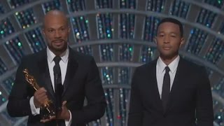 Common, John Legend evoke Civil Rights era at Oscars