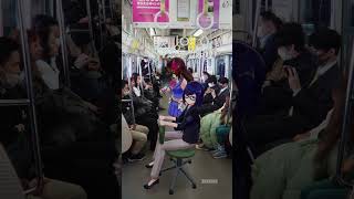 A-chan and Soda-chan commute