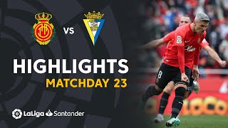 Resumen de RCD Mallorca vs Cádiz CF (2-1)