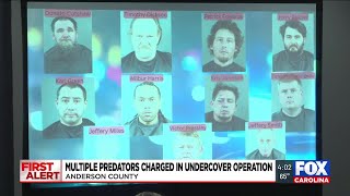 ANDERSON COUNTY SHERIFF'S DEPT GOES UNDERCOVER TO CATCH PREDATORS
