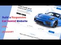 Complate Responsive Car Rental Website using html, css and Javascript
