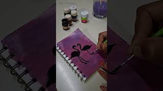 Paint with me🦩|#trending #ytshorts #art #artistrycrafteria #paper_twist_artistry #painting #acralic