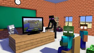 Monster School: SPEEDRUNNING MINECRAFT ON PS5! - Minecraft Animation
