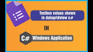 c# tutorial windows application add textbox value into data grid view
