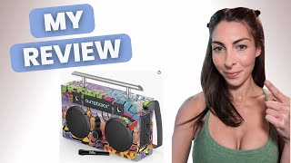 Honest Review of Old Fashioned Graffiti Bumpboxx Boombox, Gifting?