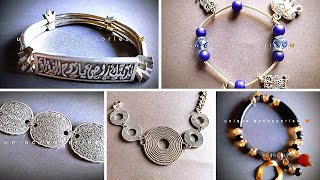 16 فكرة أساور وانسيالات تجنن 2023 / هاند ميد/ اكسسوارات /اصنعيها بنفسك/handmade/ bracelet/ أساور/diy