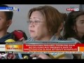 bt sec. de lima we expect immediate filing malakas po ang mga ebidensya