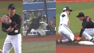 ロッテファインプレー集！中村奨吾　友杉　藤岡裕大　ロッテ今季最多の貯金「10」小島が7イニング無失点で7勝　オリックス・西川の落球から高部が決勝打　ロッテハイライト　2024年７月12日