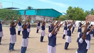 New Sanggeeth Students Yoga Class