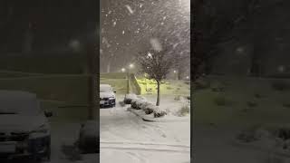 Snow at Sequim 11/1/24