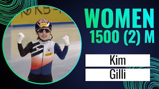 KIM Gilli (KOR) | Winner | 1500m (2) Women | Seoul 2023 | #ShortTrackSkating