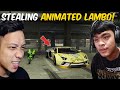 STEALING ANIMATED LAMBORGHINI and KAWASAKI NINJA in INTRACON CITY! ||Karlitzz