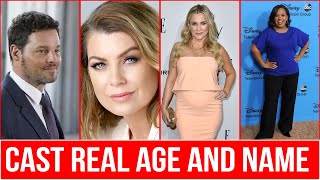 Grey's Anatomy Cast Real Age and Name 2020