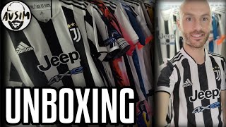 Unboxing Juventus Home 21/22 Authentic VS Replica ||| Avsim Unboxing
