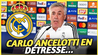 Real Madrid: Carlo Ancelotti en détresse « Ca va être dur sans ces joueurs au Real »