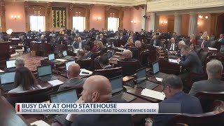 A dozen bills move forward at Ohio Statehouse; several headed for DeWine signature