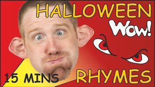 Halloween Rhymes for Children | Spooky Halloween Stories for kids | Steve and Maggie, Wow English TV