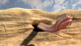 Tremors Graboid Tongue Animation