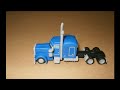 Как слепить из пластилина peterbilt 379 how to sculpt from plasticine semi truck