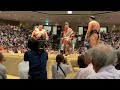 【4k 60fps】大相撲令和四年九月場所　九日目　貴景勝対霧馬山