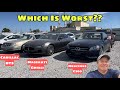 You Decide The Best Of 3 Terrible Cars!! Copart Walk Around 10/21/23