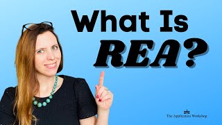 Let's Talk About REA [RESTRICTIVE EARLY ACTION, WHAT DOES IT MEAN?]