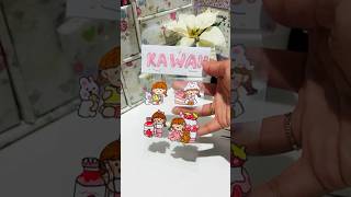 DIY kawaii stickers #diy #art #trending #craft #artshorts #kawaii #kawaiisticker #kawaiistationery