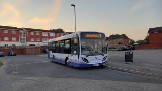 FirstBus 44917 YX09 AHD - Route 7 to Wecock Farm