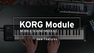 KORG Module (KORG Module Le): New Features