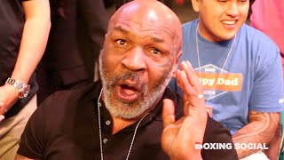 Mike Tyson Talks Tyson Fury vs Oleksandr Usyk Undisputed Title Clash
