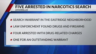 DPS, Randall County Sheriffs Office arrest 5 in Amarillo for narcotics