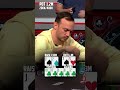 got hit with a crazy bluff in heads up at the wsop