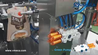 VMECA Green Pump - Plastic Bag Opening