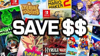 EVERY First Party Nintendo Switch Game On Sale!! Mario, Zelda, Pokemon, Animal Crossing!