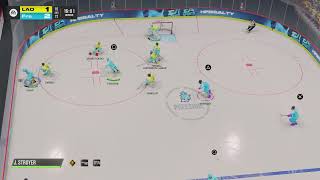 NHL 25 glorious passing! Judy Stroyer can make a play!