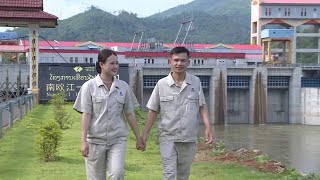 GLOBALink | Young couple weave dreams, love at Belt and Road project in Laos