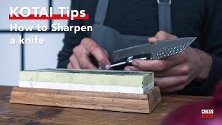 KOTAI TIPS  - How to sharpen a knife?