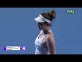 linda noskova vs anca todoni full match highlights brisbane wta 2024