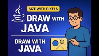 🖥️ “Java Graphics Tutorial | Draw Shapes Using h Pixels for Size & Position!”