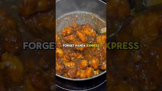 Panda Express Orange Chicken 🐼🍊recipe ⬇️ #orangechicken #pandaexpress #takeout #yummy